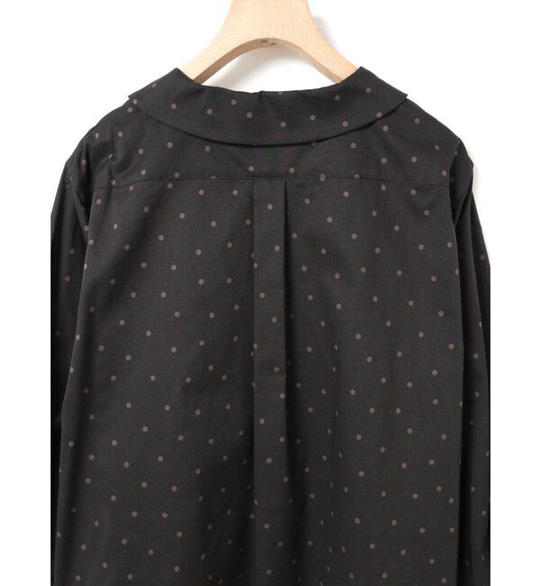 MidiUmi「MidiUmi フラットカラードットシャツ」|シャツ・ブラウス|