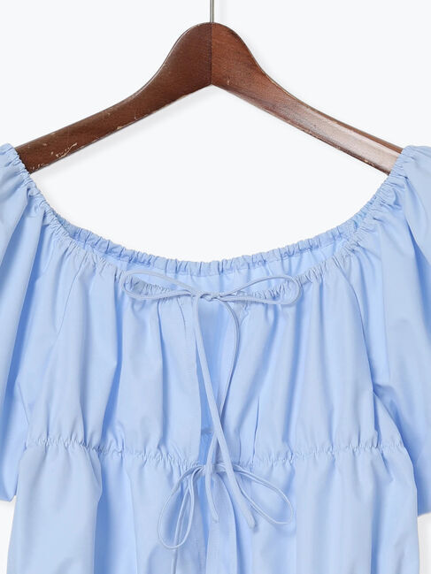 Te chichi TERRASSE「◎ボリューム袖前後2WAYシャーリングブラウス」|シャツ・ブラウス|