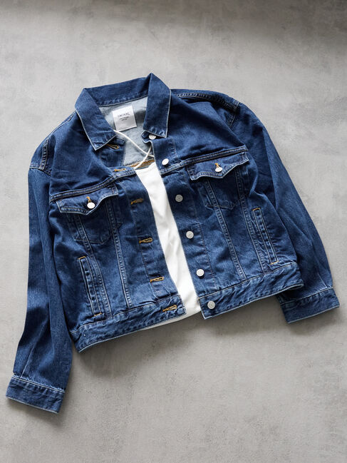 Te chichi「【SOMETHING】デニムジャケット」|その他|ブルー