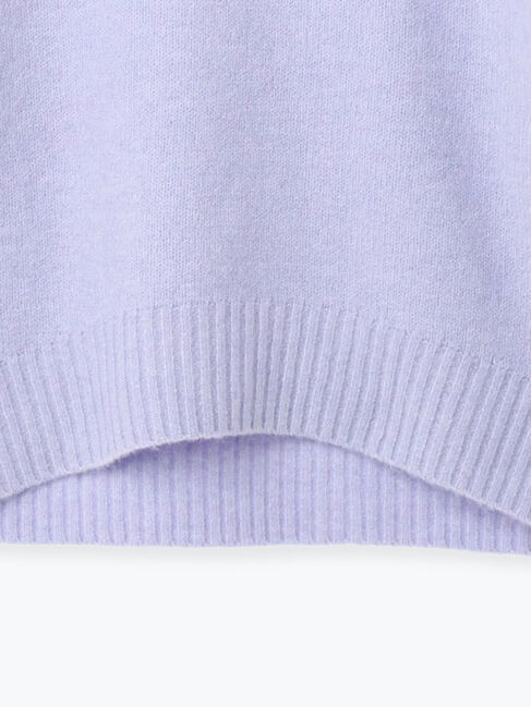 Lugnoncure「ウール混ふわふわハイネックニット」|ニット・セーター|