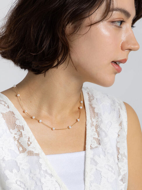 Te chichi「ランダムパールネックレス」|ネックレス|