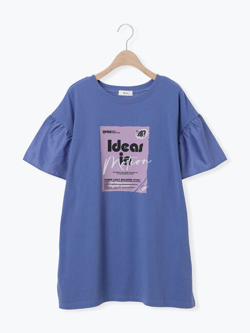 SM2「[接触冷感]フレアスリーブチュニックTシャツ」|シャツ・ブラウス|