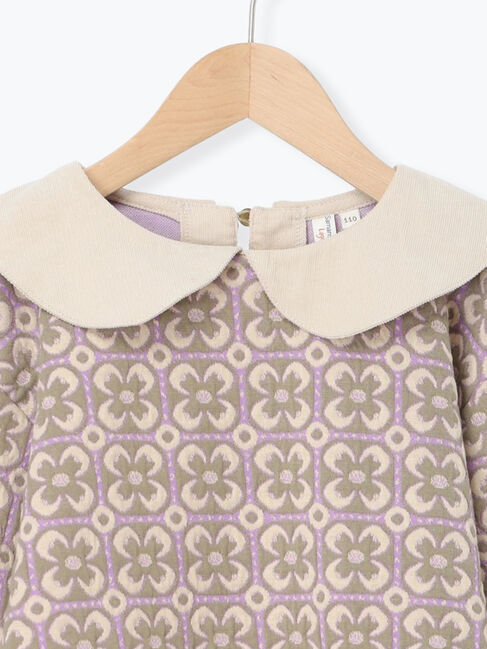 Samansa Mos2 Lagom「花柄ジャカードプルオーバー(セットアップ可)」|Tシャツ・カットソー|