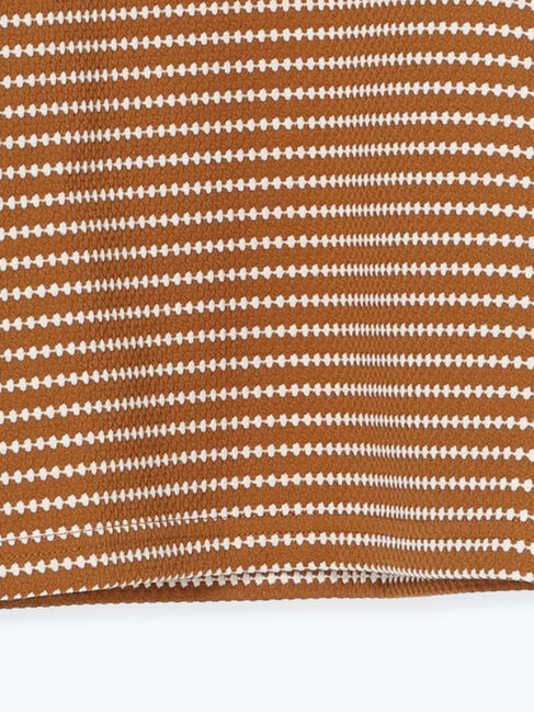 Samansa Mos2 Lagom「ボーダージャカードプルオーバー」|Tシャツ・カットソー|