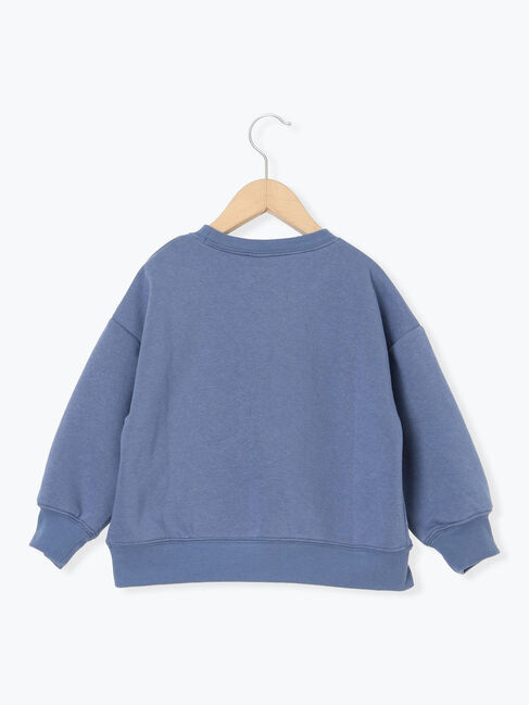 Samansa Mos2 Lagom「電車プリント裏起毛トレーナー」|Tシャツ・カットソー|