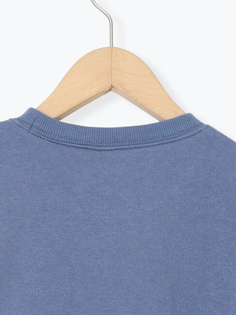 Samansa Mos2 Lagom「電車プリント裏起毛トレーナー」|Tシャツ・カットソー|