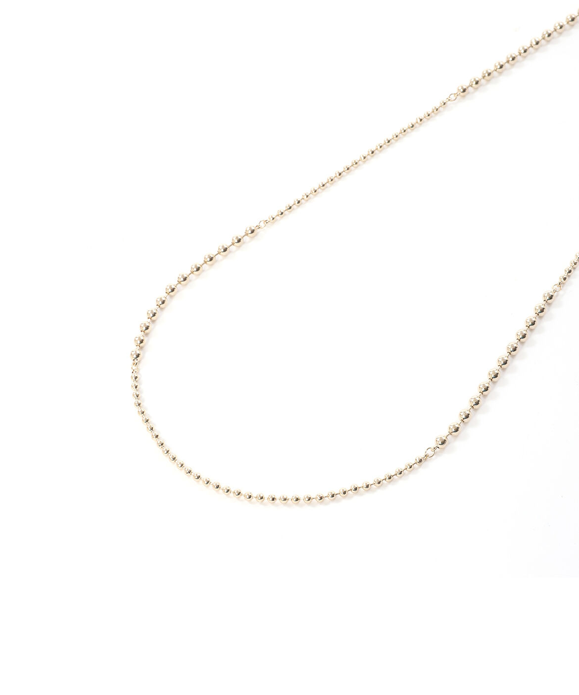 7-IDconcept.「ボールチェーンネックレス」|ネックレス|