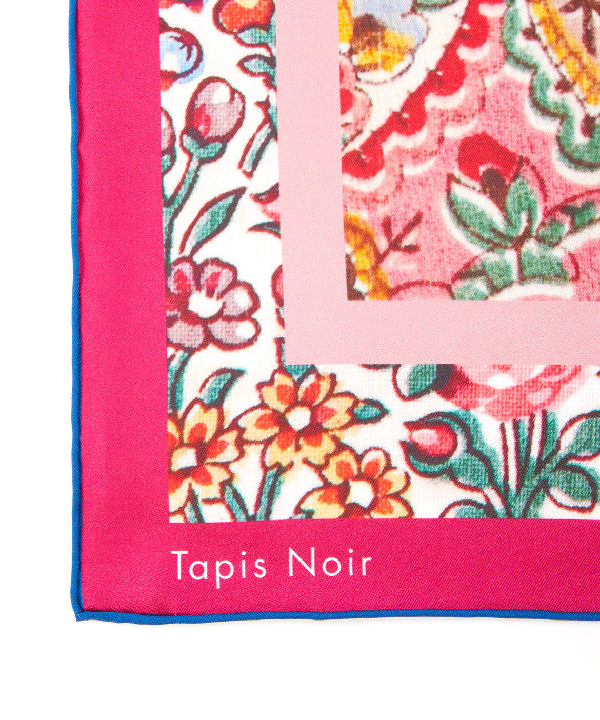 INED「《SUPERIOR CLOSET》Light Pink Toile Scarf《Tapis Noir》」|バンダナ・スカーフ|