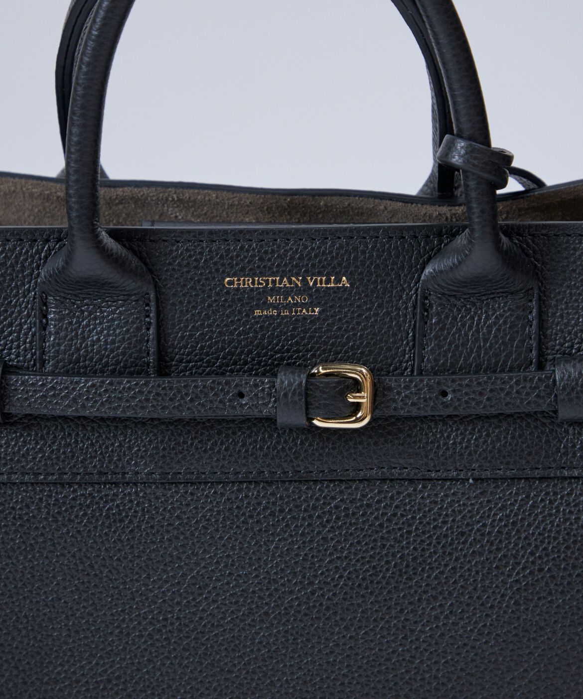 INED「《SUPERIOR CLOSET》ポーチ付きレザートートバッグ《CHRISTIAN VILLA》」|トートバッグ|