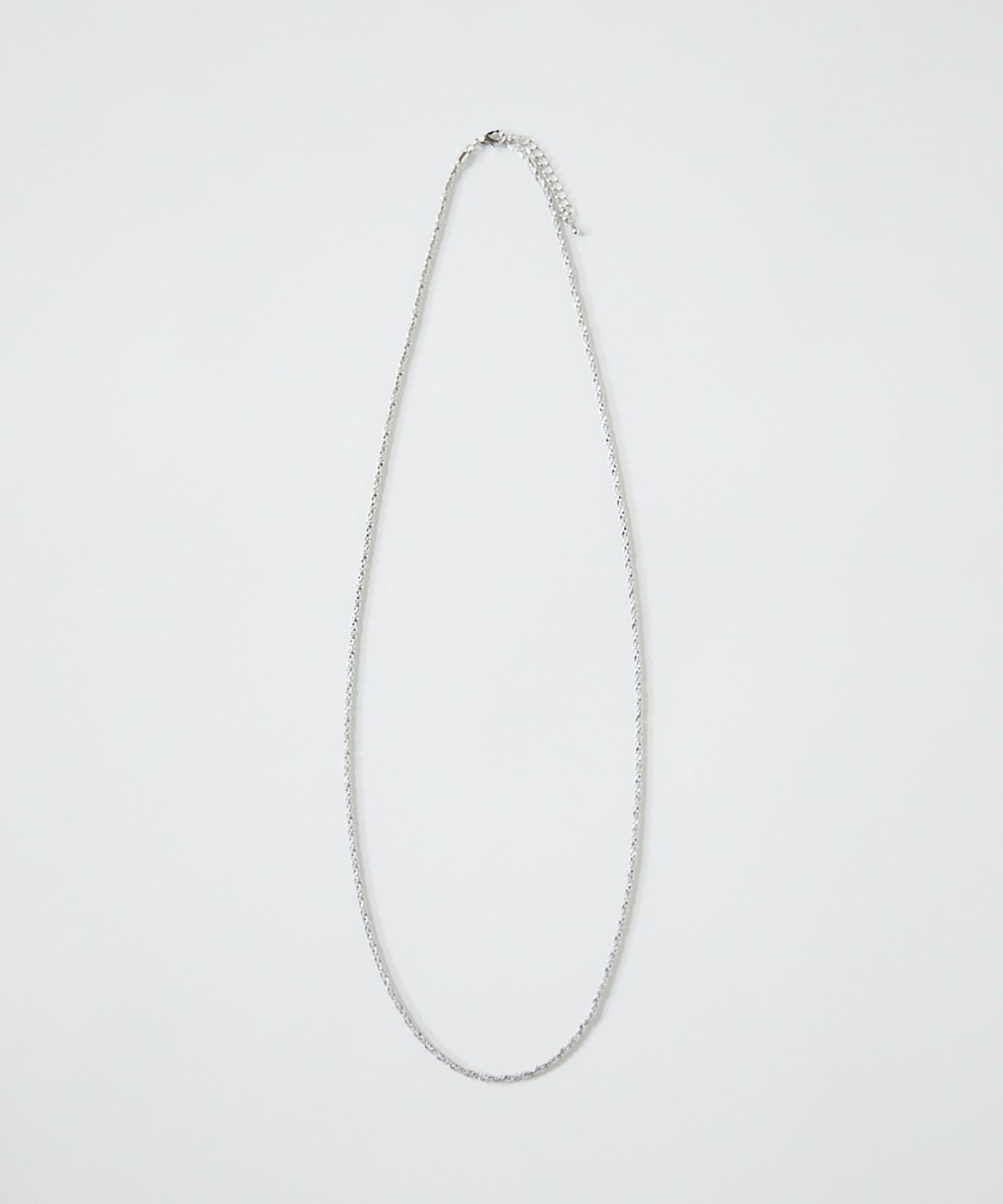 7-IDconcept.「ロングチェーンシルバーネックレス」|その他|