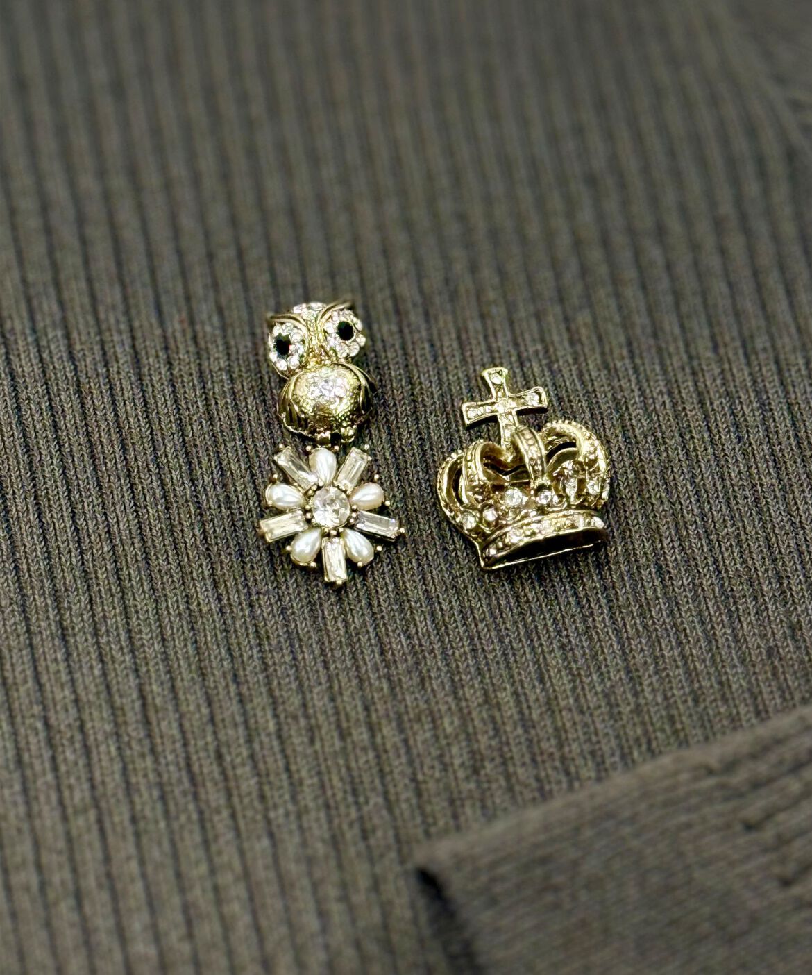 Maglie le cassetto「ふくろうブローチ」|ブローチ・コサージュ|