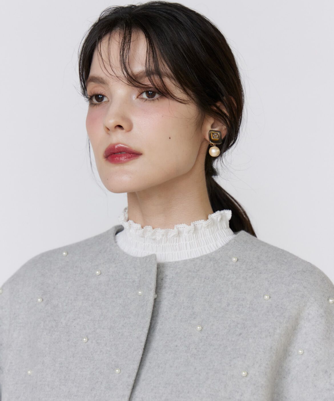 Maglie le cassetto「パールショートコート」|その他|