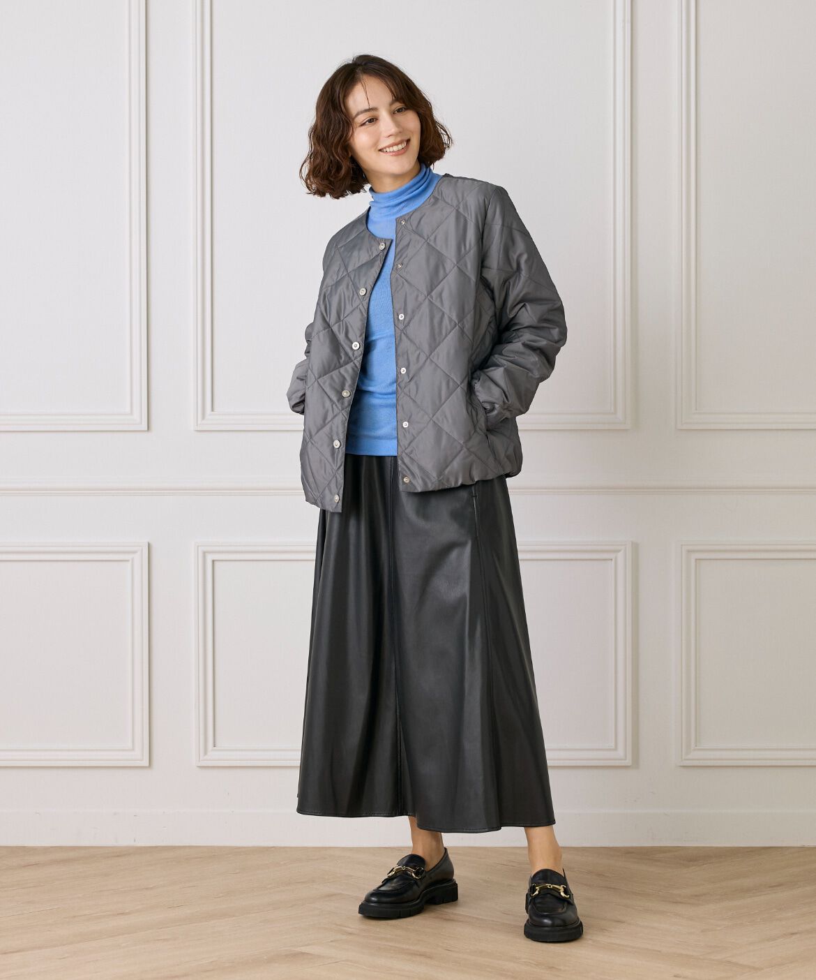 DAY by DAY it&rsquo;s international「クルーネックダウンジャケット《TAIONコラボレーション》　」|ダウン|