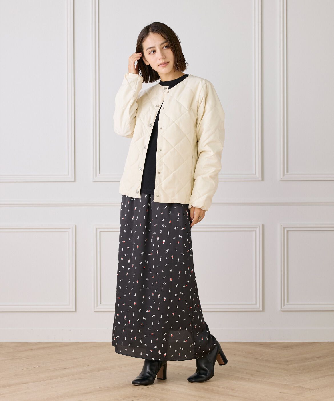 DAY by DAY it&rsquo;s international「クルーネックダウンジャケット《TAIONコラボレーション》　」|ダウン|