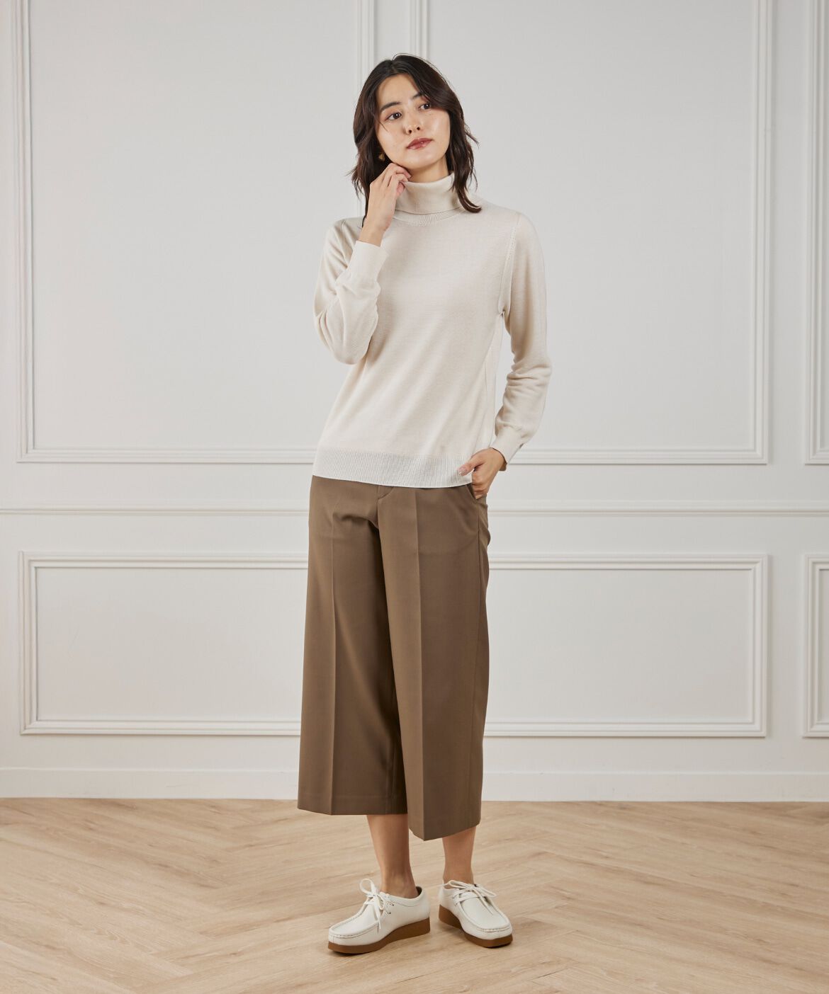 DAY by DAY it&rsquo;s international「ホールガーメントタートルネックニット《Cuoo》」|ニット・セーター|