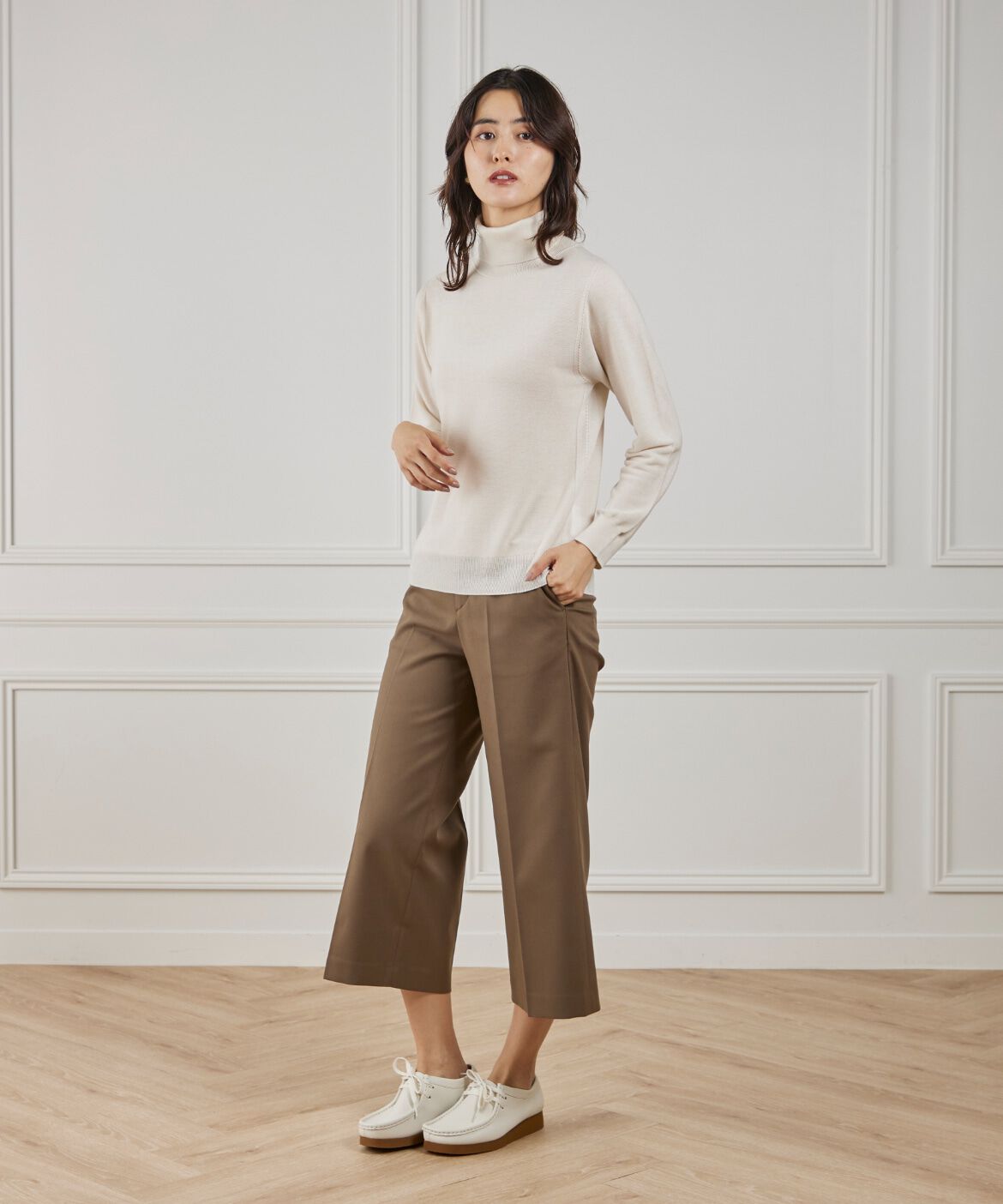 DAY by DAY it&rsquo;s international「ホールガーメントタートルネックニット《Cuoo》」|ニット・セーター|