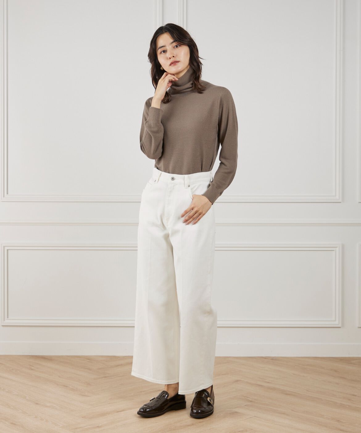 DAY by DAY it&rsquo;s international「ホールガーメントタートルネックニット《Cuoo》」|ニット・セーター|