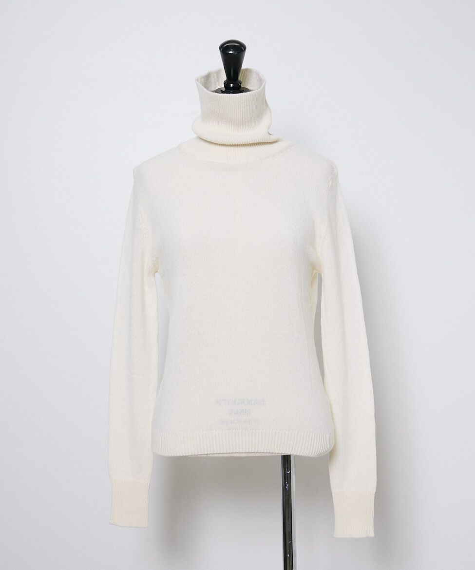 INED「CASHEART カシミヤタートルニット」|ニット・セーター|