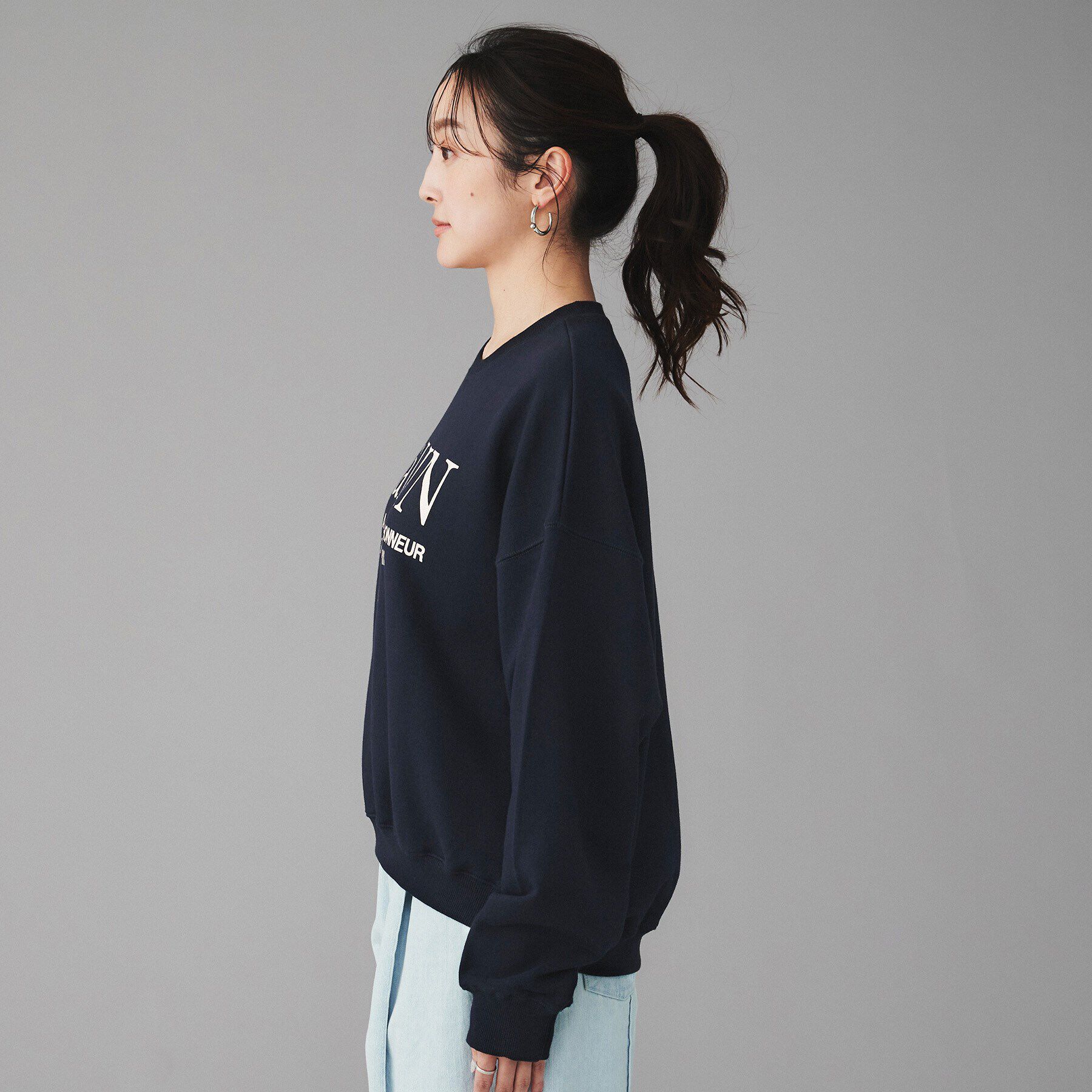 UNTITLED「【Ca_CHIGNON】別注ロゴスウェット」|パーカー|