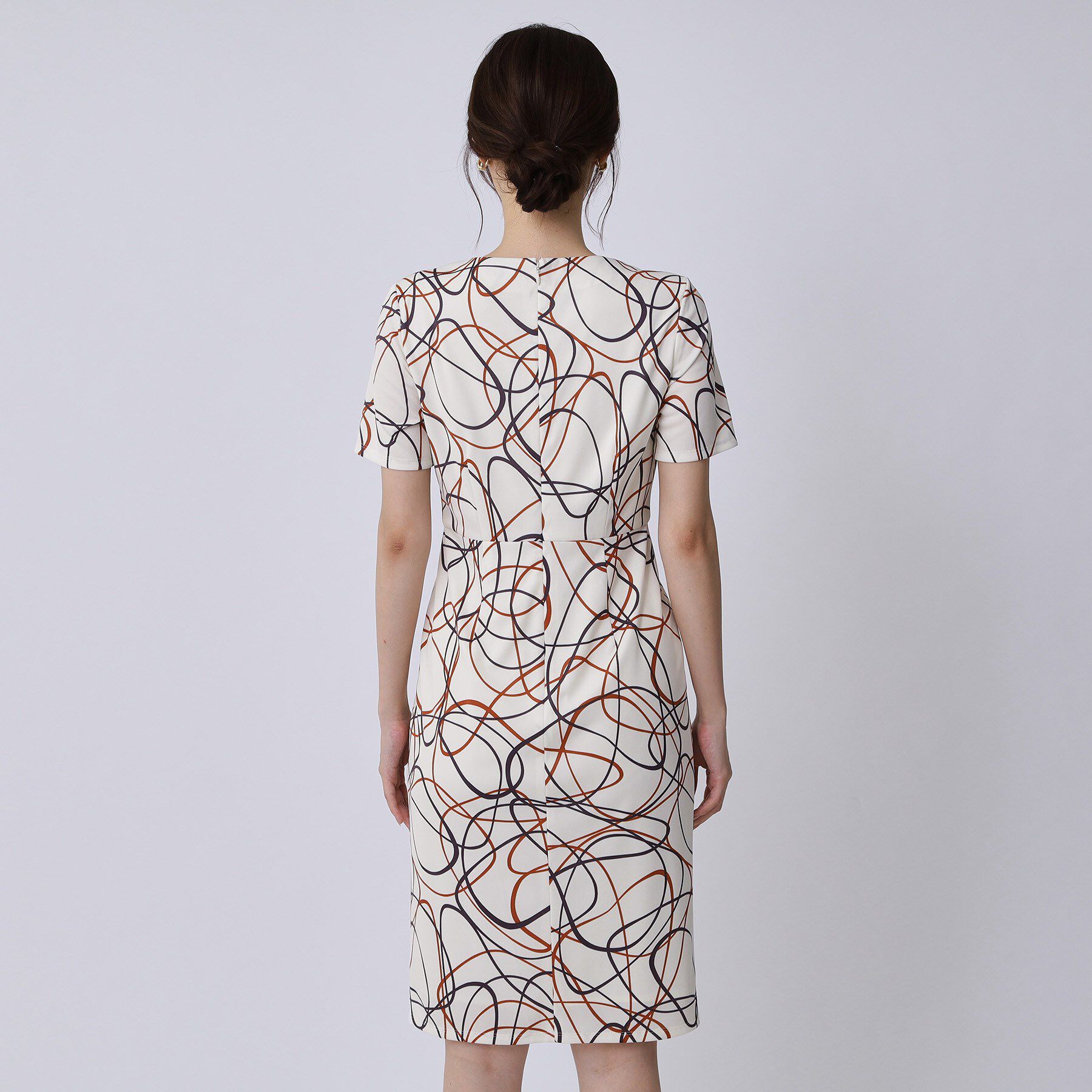 COUP DE CHANCE「【手洗い可／日本製】ジャージ素材タイトワンピース」|ワンピース|