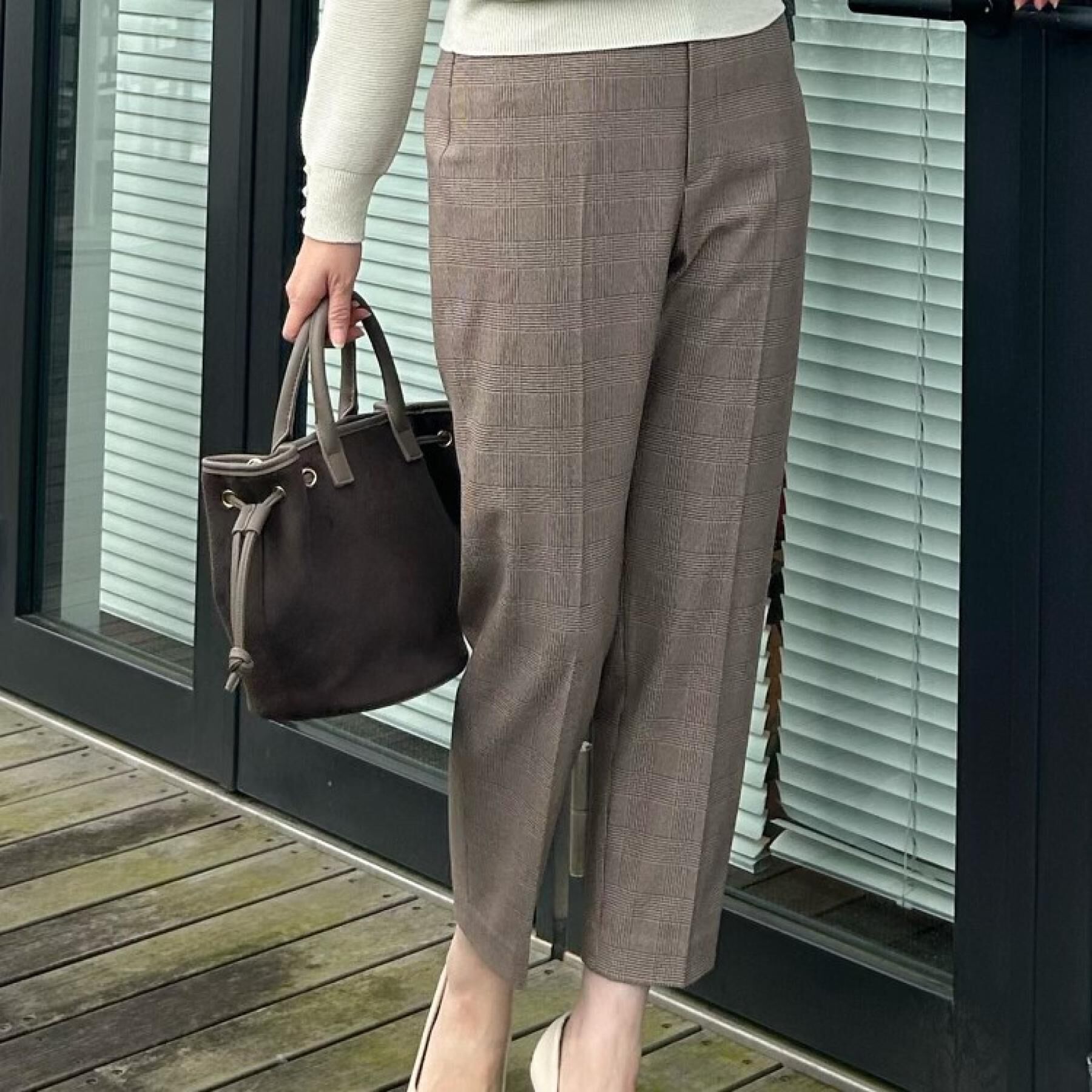 COUP DE CHANCE「【手洗い可／日本製／ストレッチ】定番センタープレス入りパンツ」|その他|