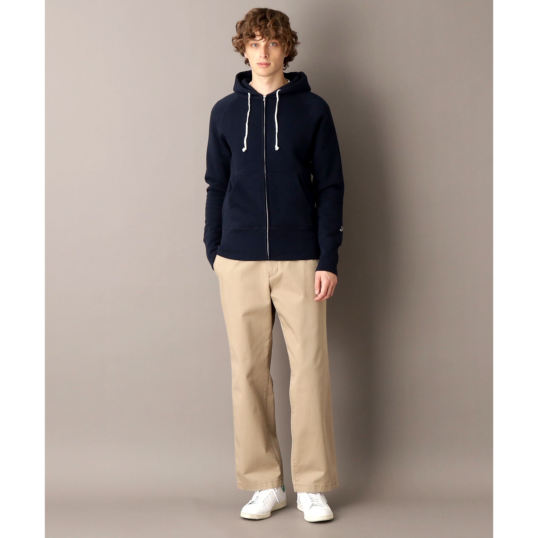 DRESSTERIOR「【ベストセラー】デキシー吊裏毛ジップアップパーカ」|パーカー|