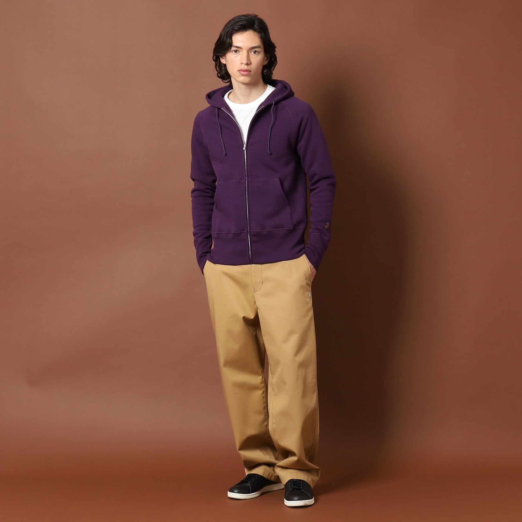 DRESSTERIOR「【ベストセラー】デキシー吊裏毛ジップアップパーカ」|パーカー|