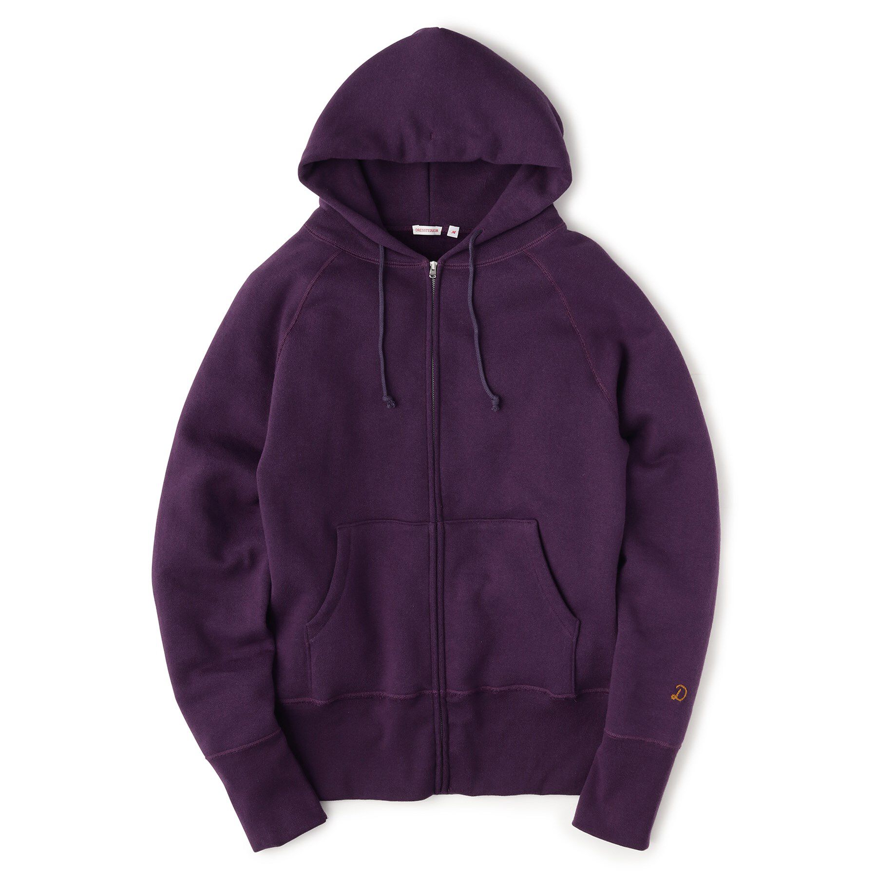 DRESSTERIOR「【ベストセラー】デキシー吊裏毛ジップアップパーカ」|パーカー|