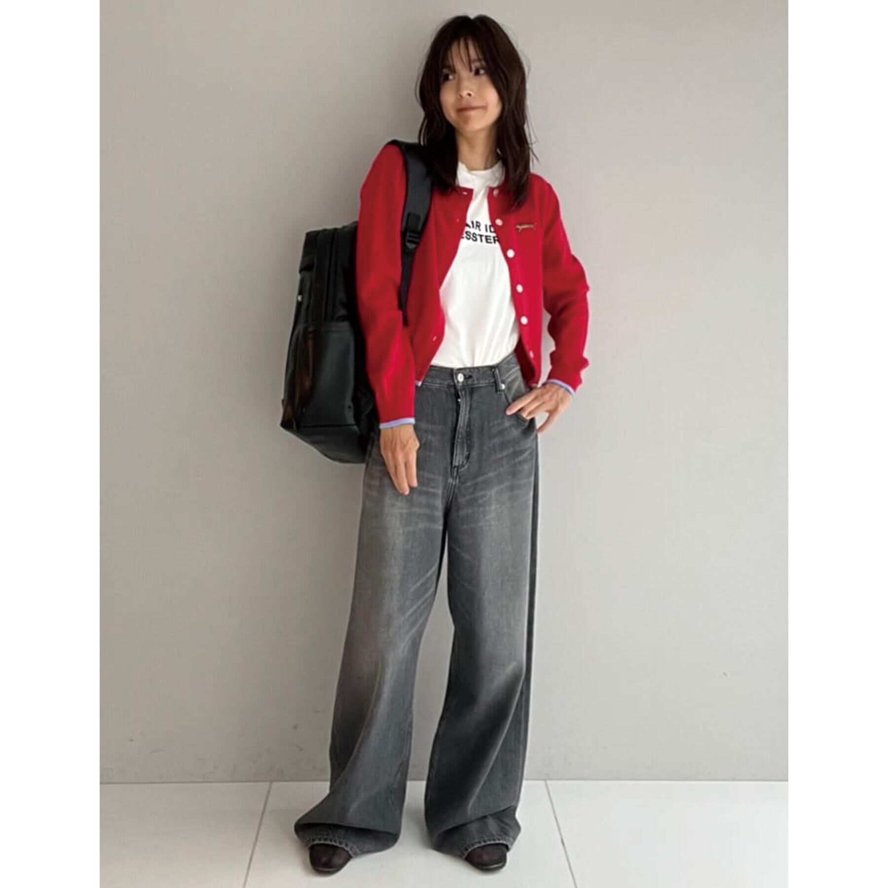 DRESSTERIOR「【大人百花モデル美香さん着用/CLASSY.12月号/otonaMUSE11月号掲載】ヴィンテージ加」|デニム|