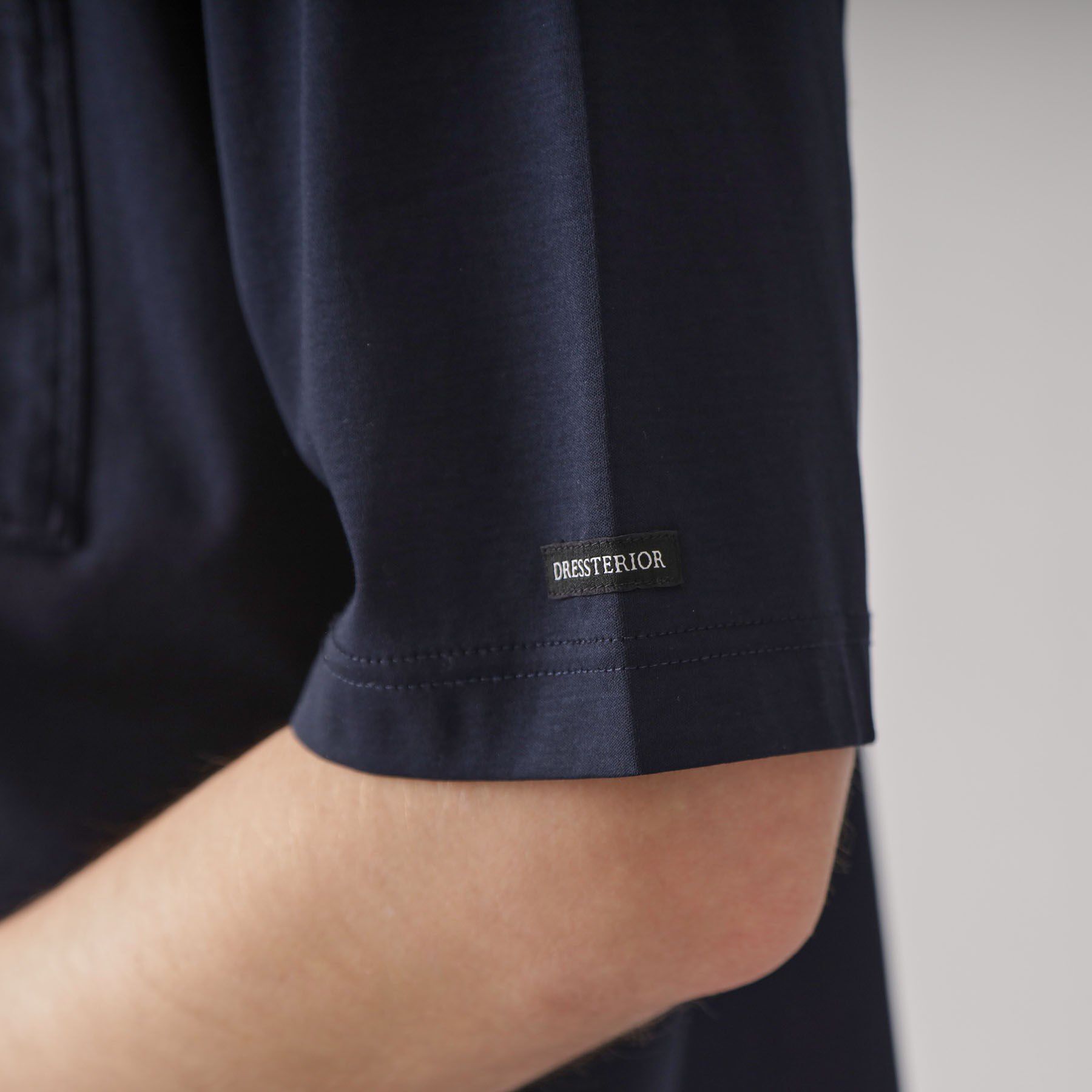 DRESSTERIOR「【接触冷感/抗菌防臭/消臭】ICE CLEAR COTTON オーバーフィットポロシャツ」|ポロシャツ|