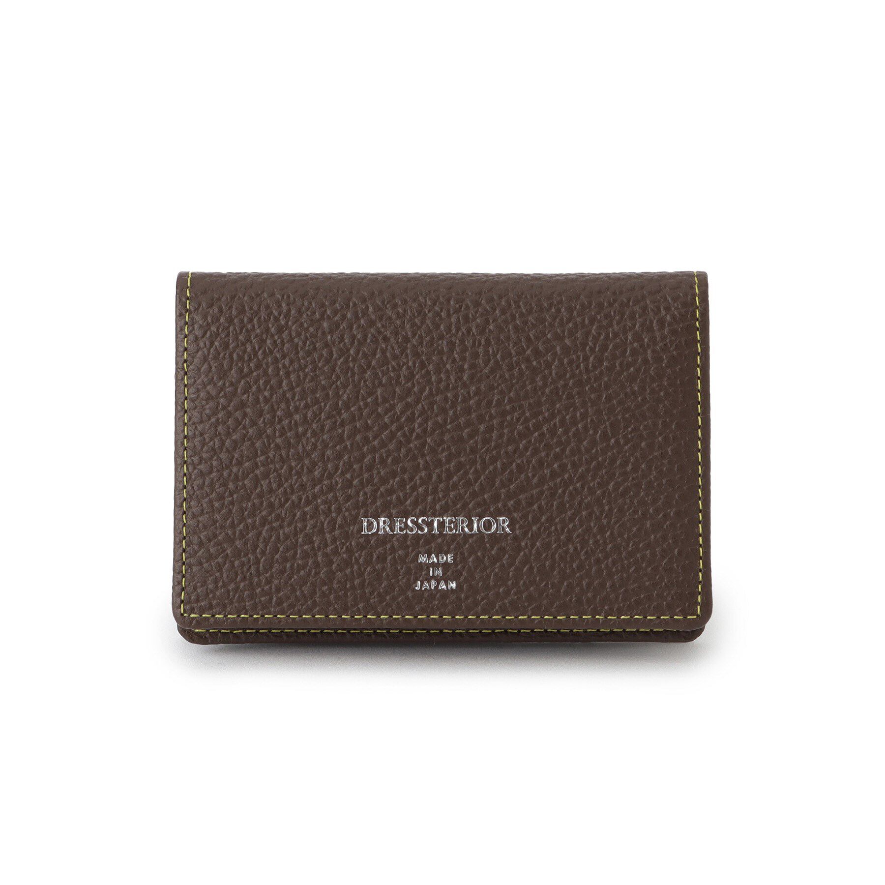 DRESSTERIOR「ビジネスカードホルダー」|名刺入れ・カードケース|ブラウン(743)