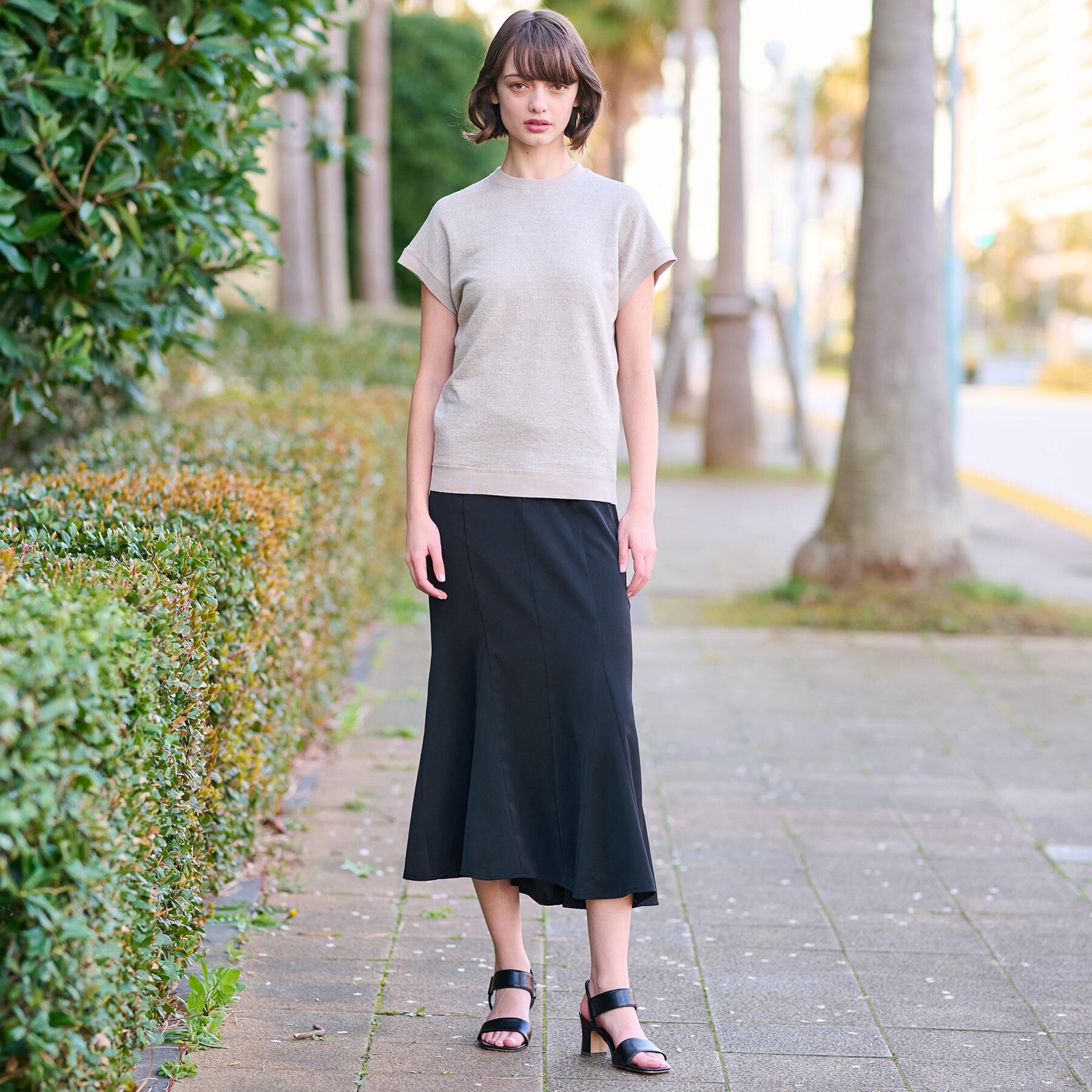 DRESSTERIOR「【毎年人気！／洗える】リネン裏毛フレンチプルオーバー」|Tシャツ・カットソー|