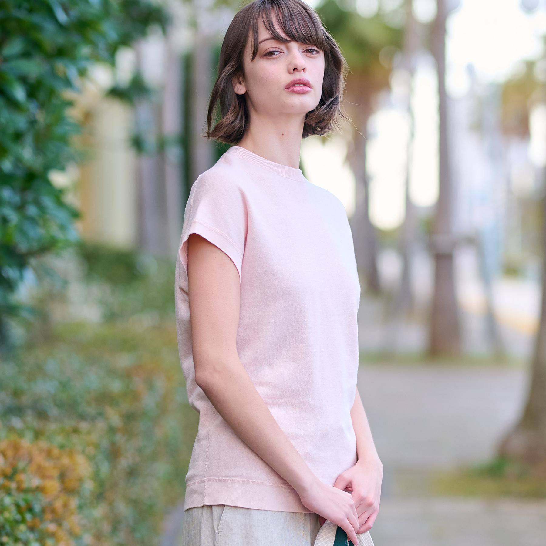 DRESSTERIOR「【毎年人気！／洗える】リネン裏毛フレンチプルオーバー」|Tシャツ・カットソー|