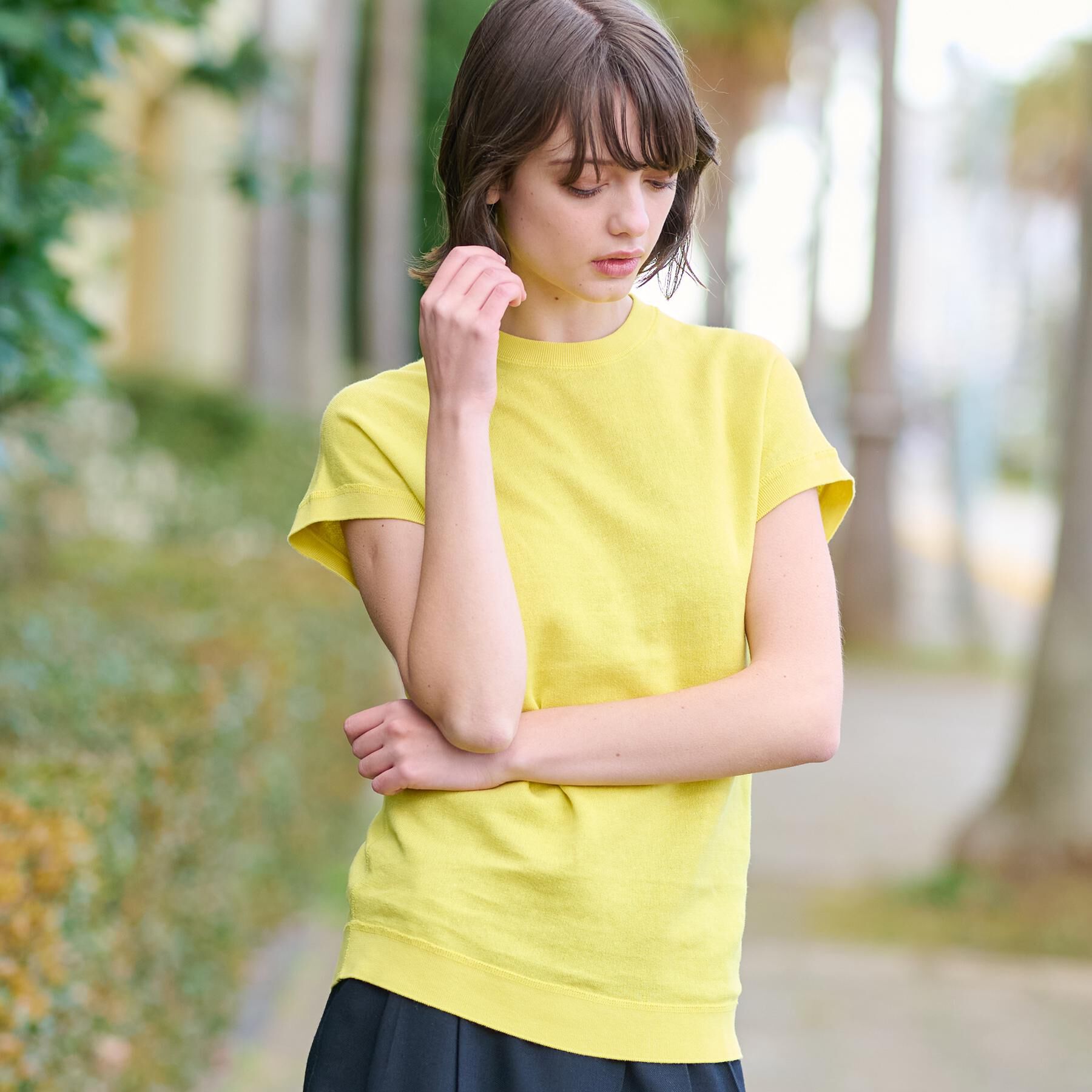 DRESSTERIOR「【毎年人気！／洗える】リネン裏毛フレンチプルオーバー」|Tシャツ・カットソー|