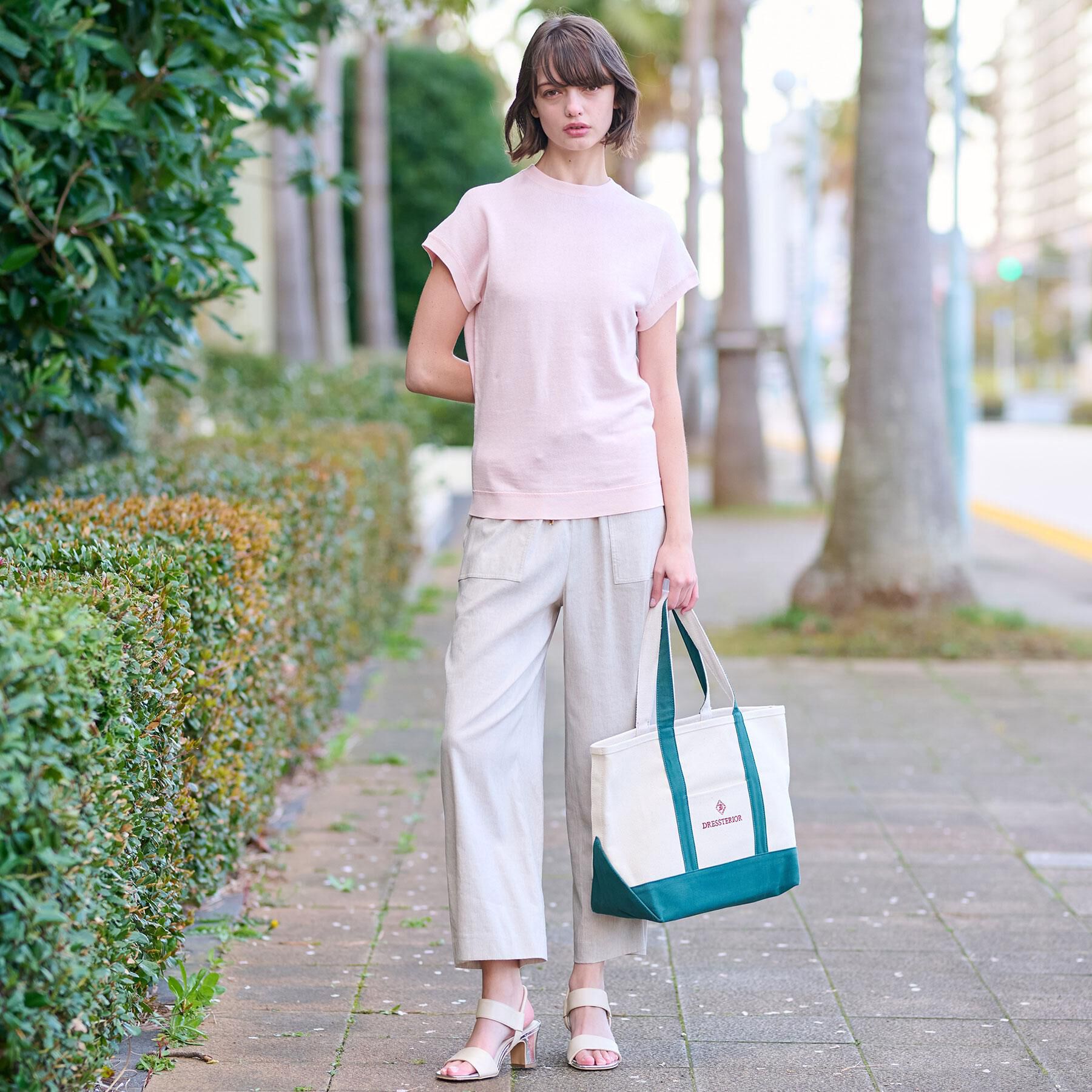 DRESSTERIOR「【毎年人気！／洗える】リネン裏毛フレンチプルオーバー」|Tシャツ・カットソー|