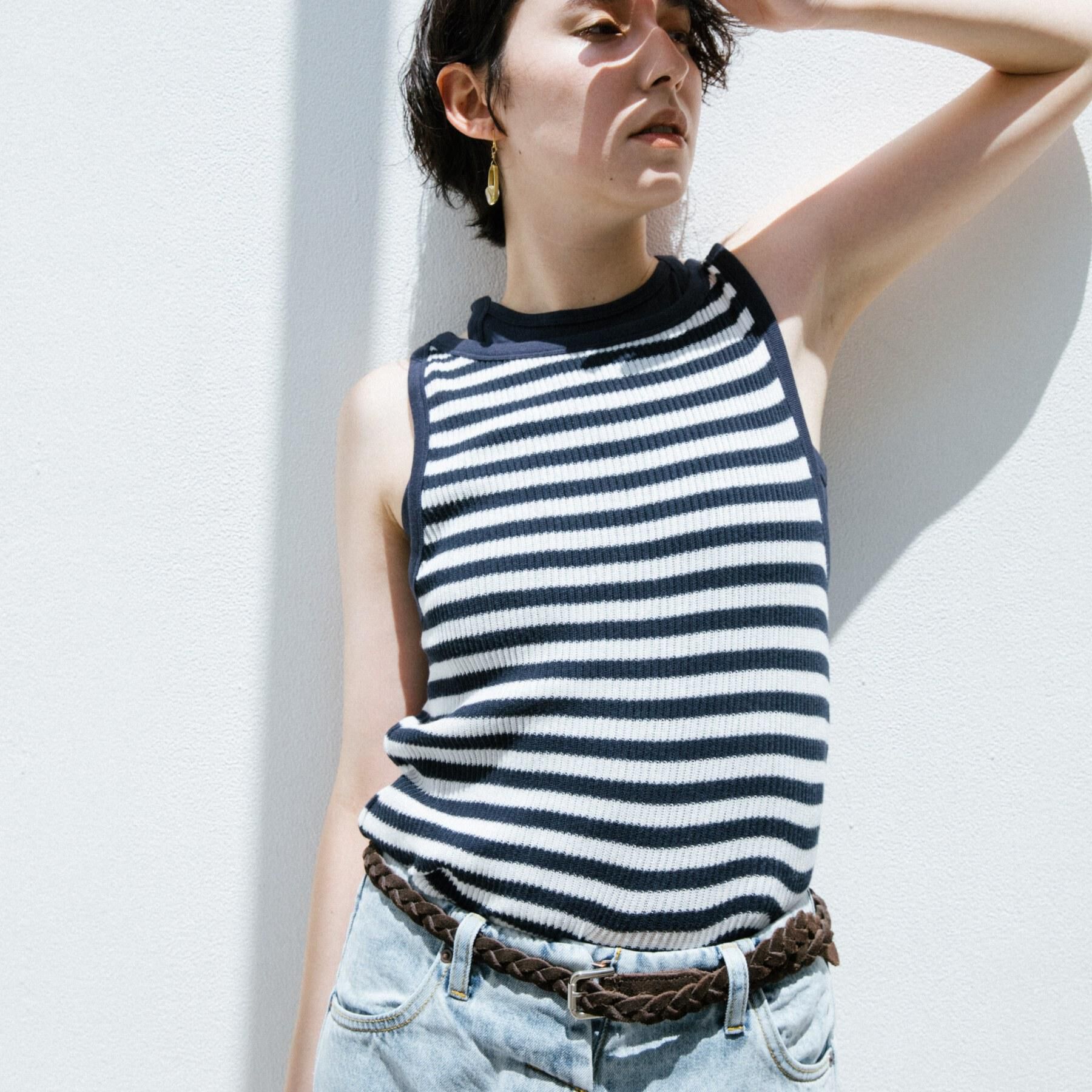 DRESSTERIOR「Carouselambra（ケラウズランブラ）2パックタンクトップ」|キャミソール|ネイビー(593)