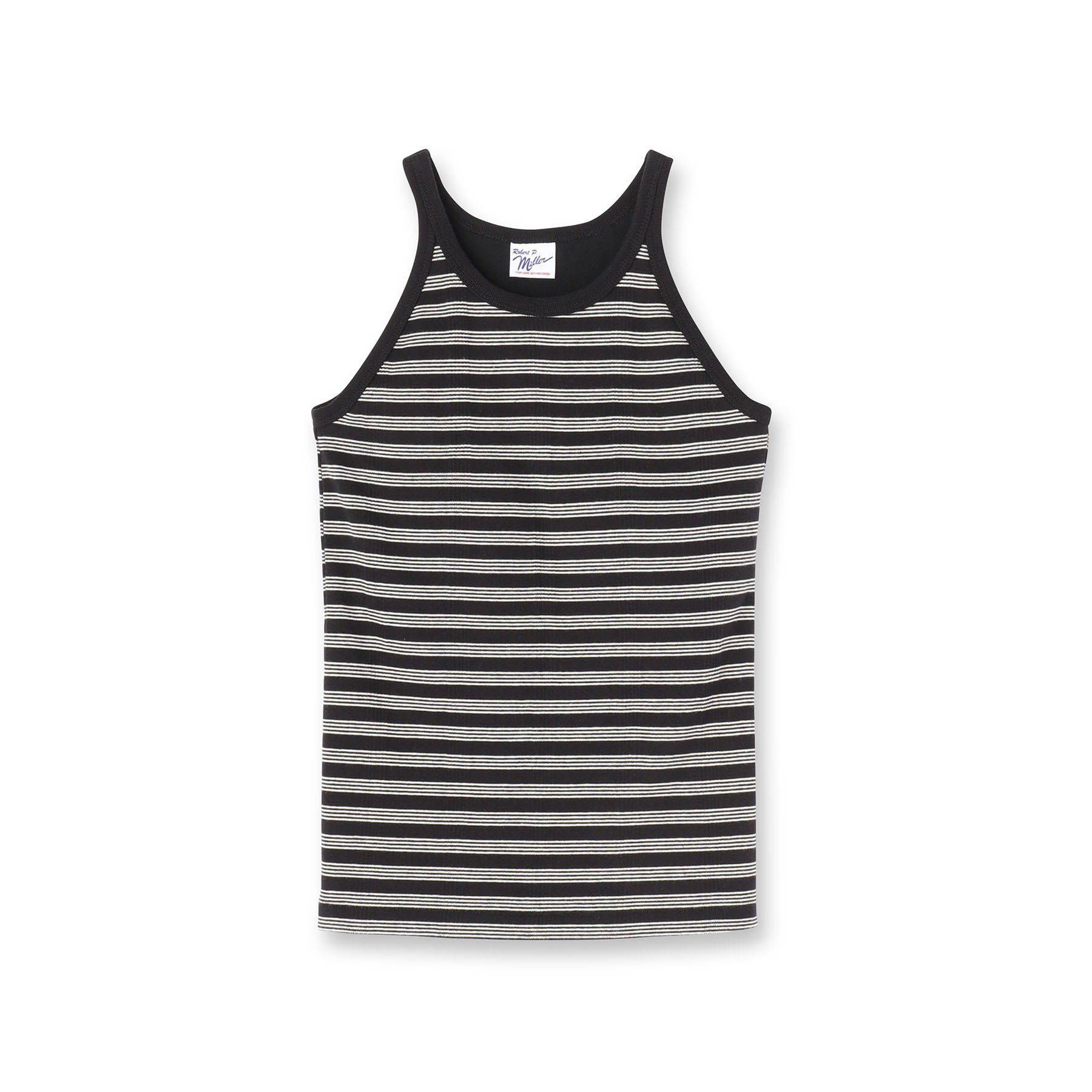 DRESSTERIOR「Robert．P．Miller（ロベルト・ピー・ミラー）Prib A／S タンクトップ」|キャミソール|ブラック(319)