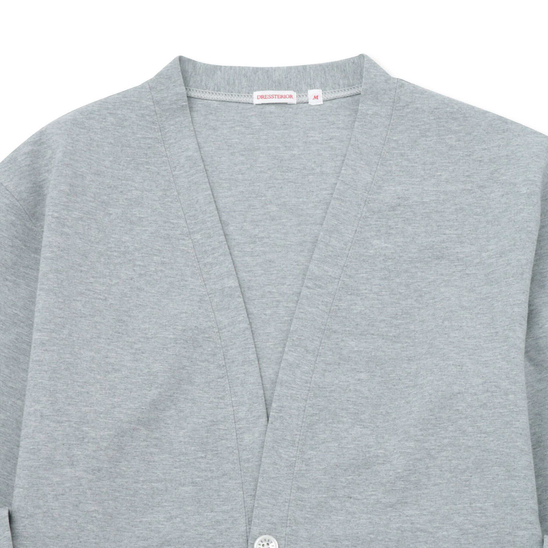 DRESSTERIOR「ドライタッチ ハイカウントカットソー カーデ」|カーディガン|