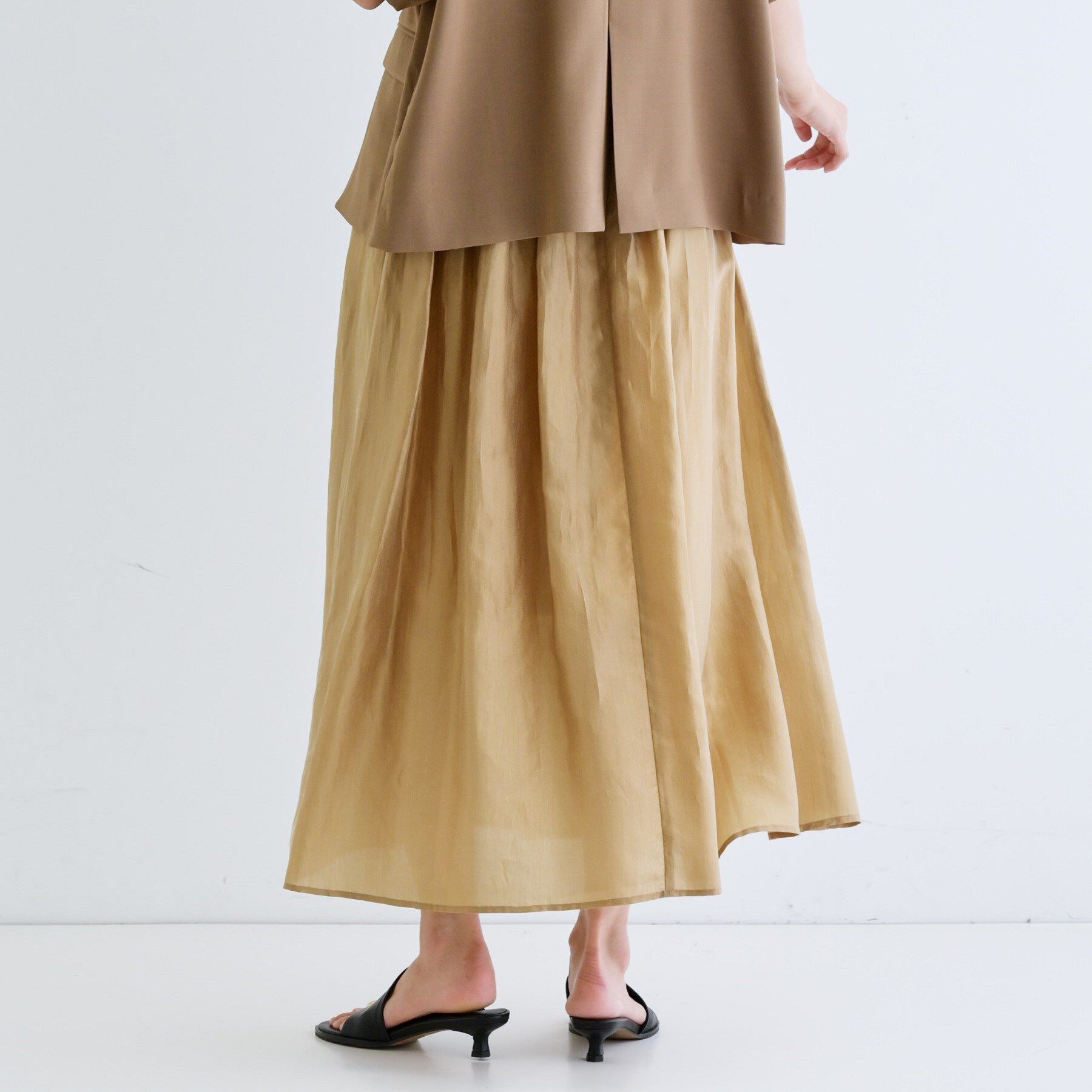 GALLEST「シアーマキシスカート」|スカート|