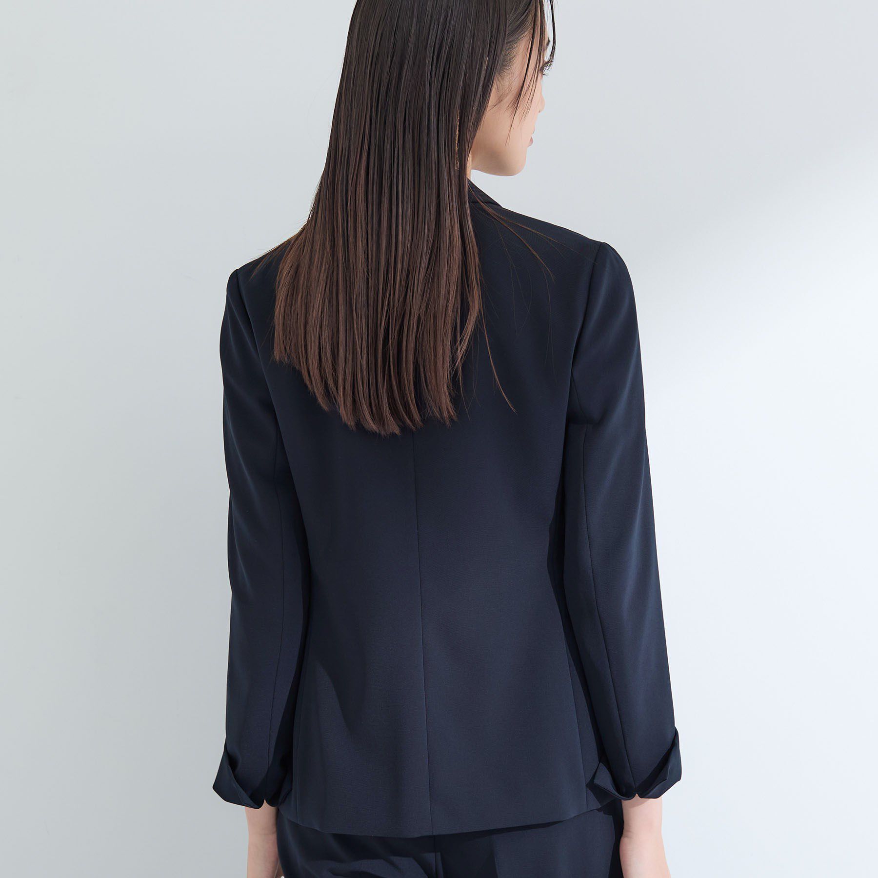 INDIVI「【洗える／UVケア】ストレッチテーラードジャケット」|スーツ|