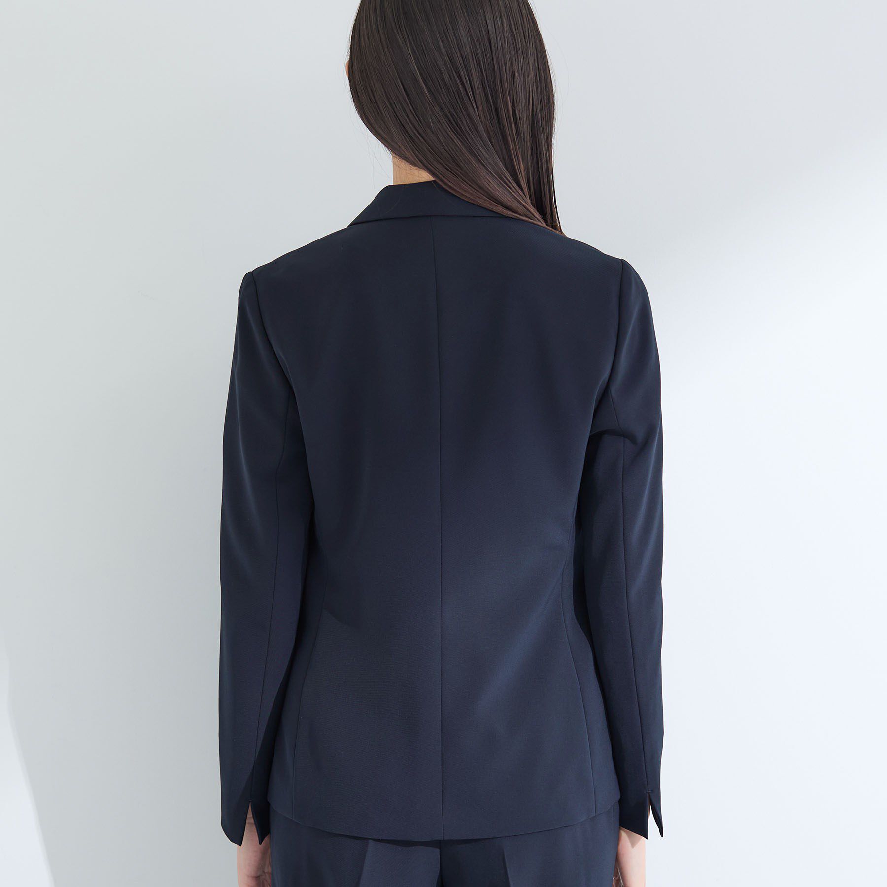 INDIVI「【洗える／UVケア】ストレッチテーラードジャケット」|スーツ|