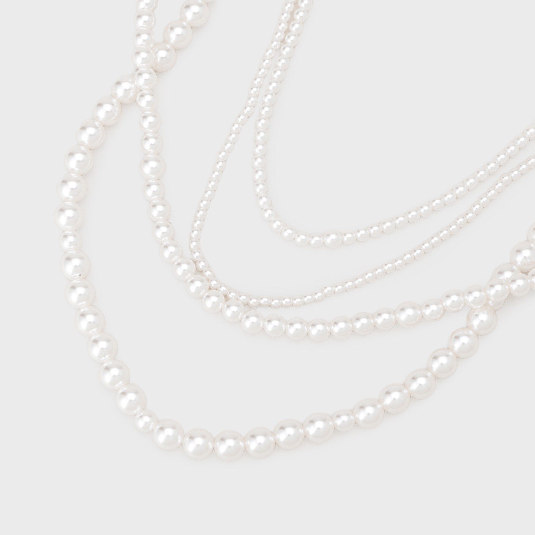 GALLEST「マルチストリングパール調ネックレス」|ネックレス|