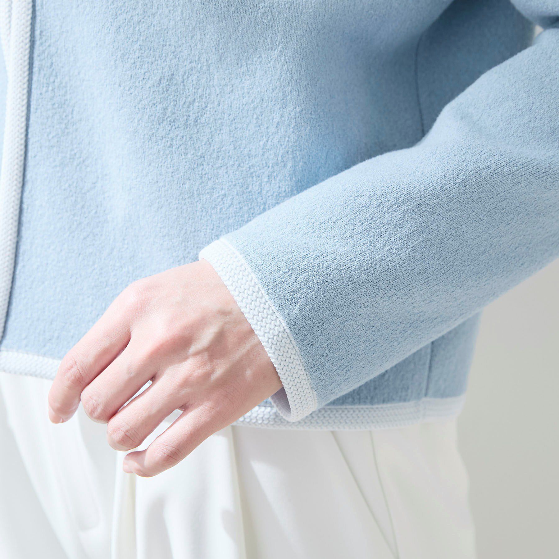 INDIVI「【軽量／セレモニー】ブークレジャケット ニットカーディガン」|カーディガン|