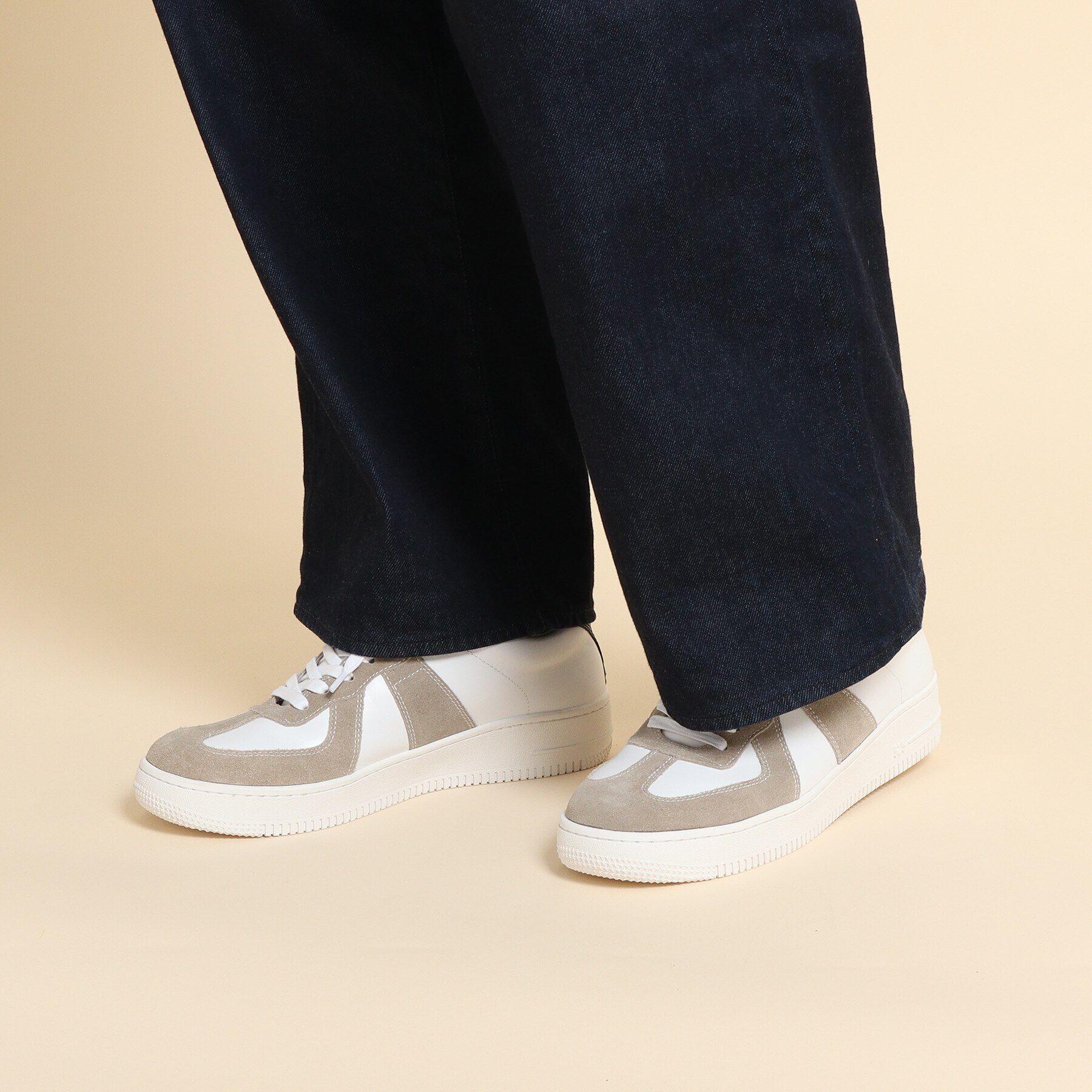 40CARATS&525「40ct&525 レザー スニーカー」|スニーカー|