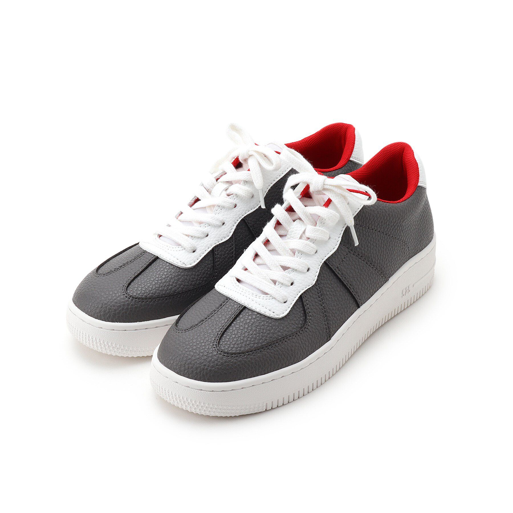 40CARATS&525「40ct&525 レザー スニーカー」|スニーカー|ダークグレー(513