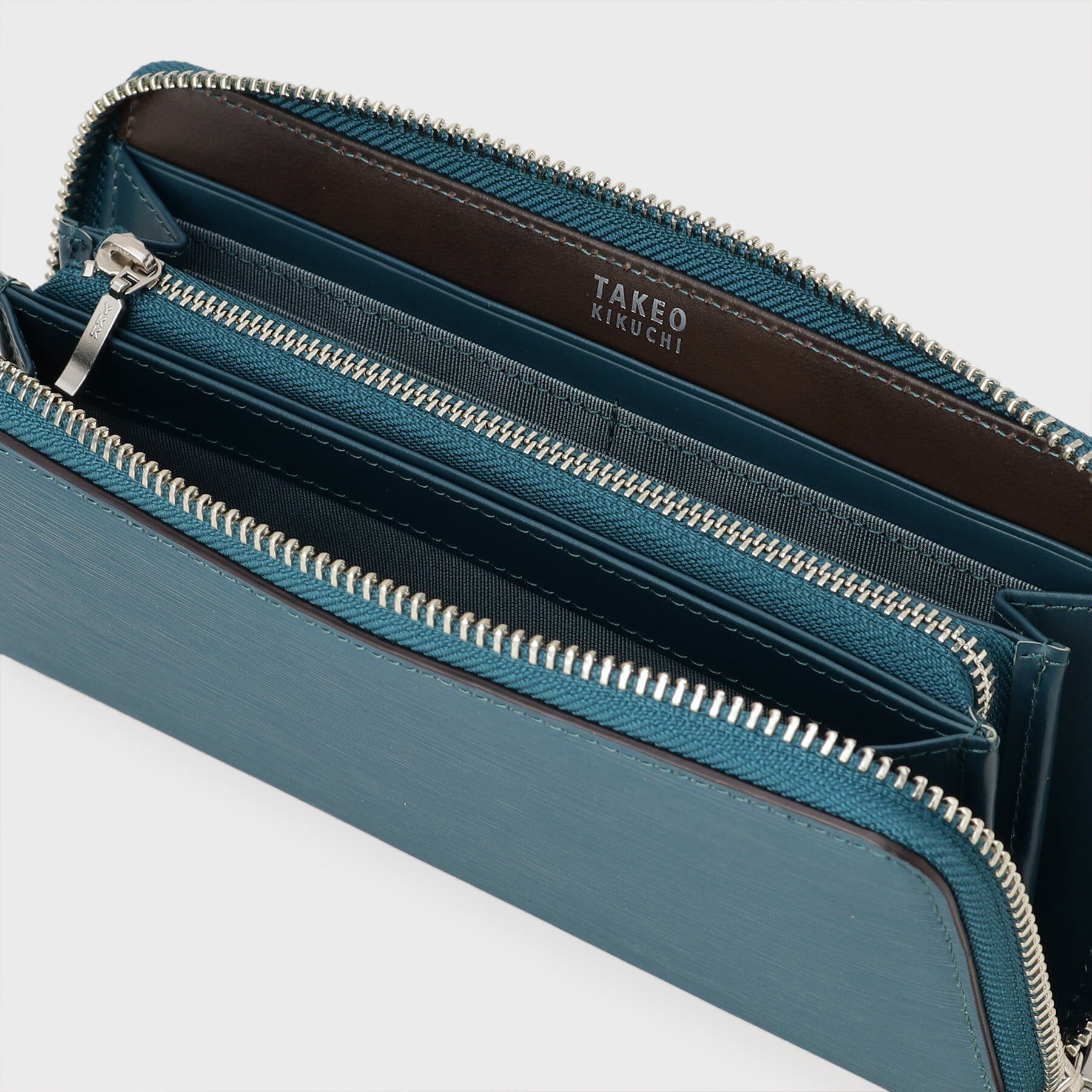 TAKEO KIKUCHI「【NEW レザーリップルシリーズ】ロングウォレット」|財布|