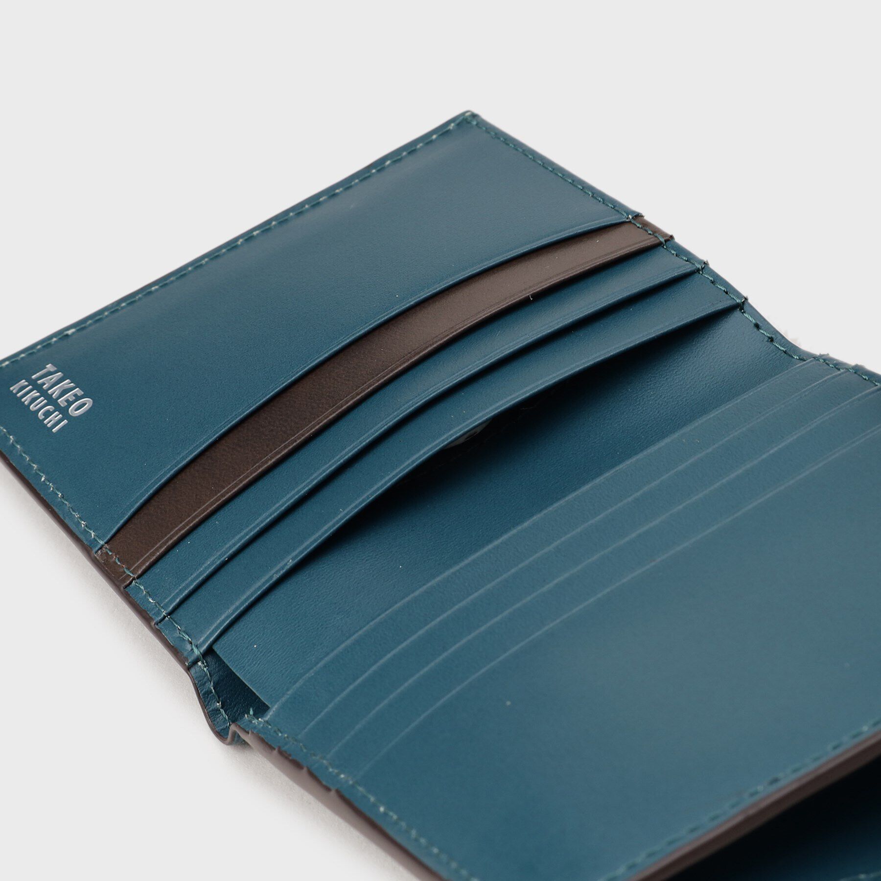 TAKEO KIKUCHI「【NEW レザーリップルシリーズ】 コンパクトウォレット」|財布|
