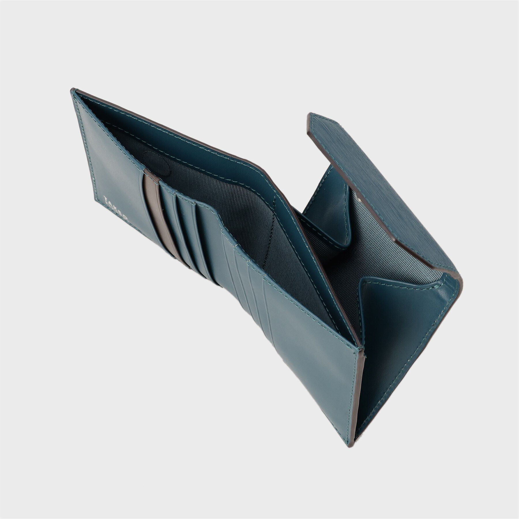 TAKEO KIKUCHI「【NEW レザーリップルシリーズ】 コンパクトウォレット」|財布|