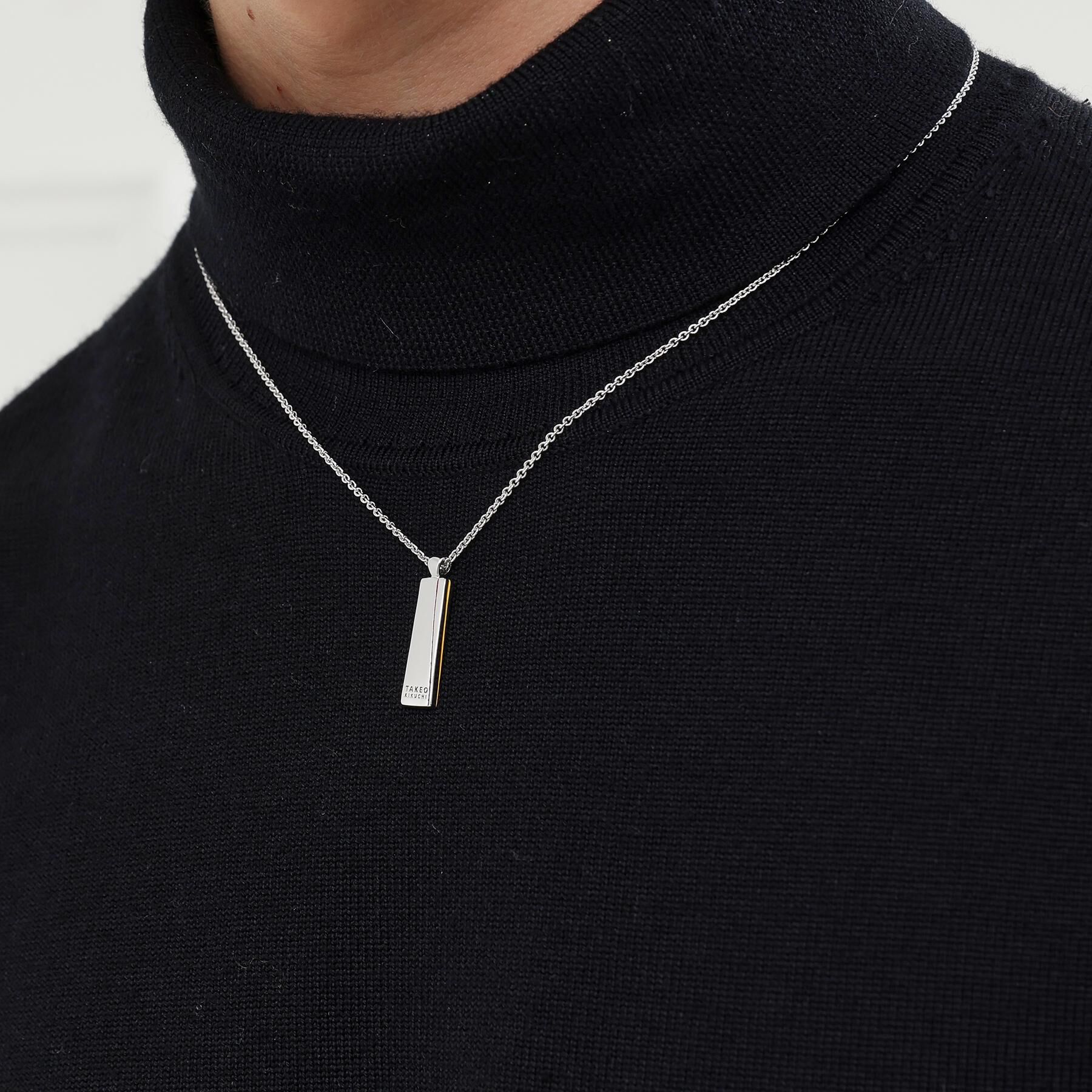 TAKEO KIKUCHI「カラードトップ ネックレス」|ネックレス|