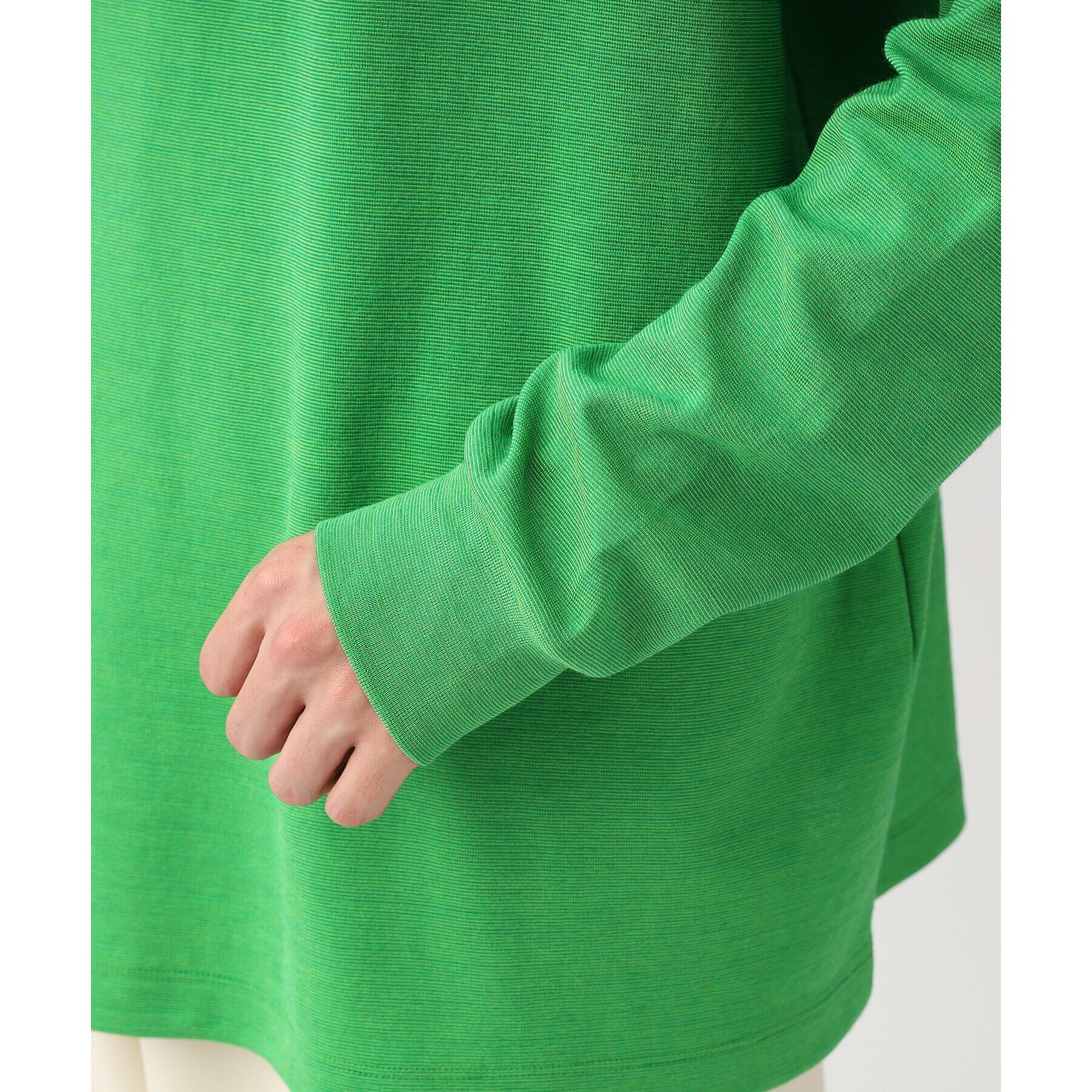 tk.TAKEO KIKUCHI「【S～3L】ミラノリブタートルネックニットソー（ユニセックスアイテム）」|Tシャツ・カットソー|